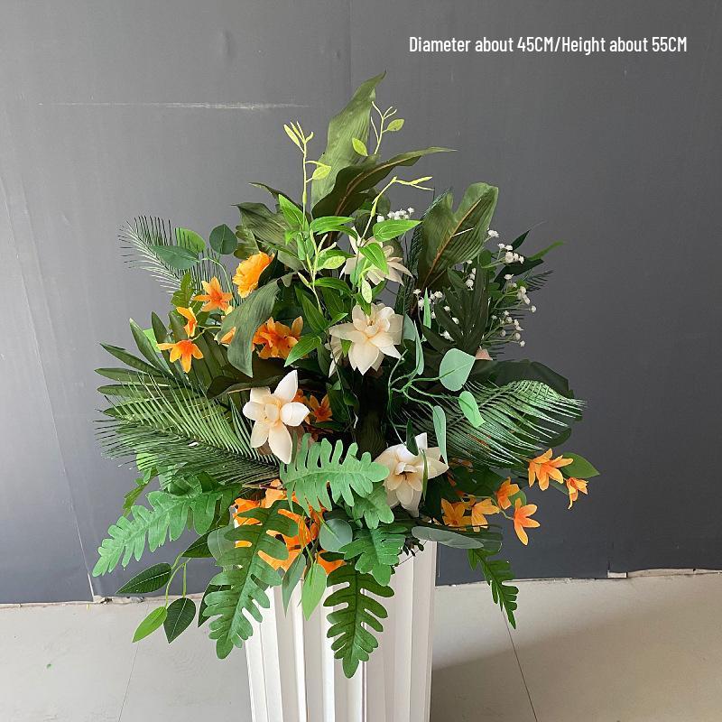 Artificial Wedding Venue Floral Decor for Aisle, Stage, and Reception