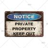 Warning No Farting Slogan Vintage Metal Tin Signs Home Bar Pub Decorative Plates Danger Retro Sign Wall Stickers Art Poster