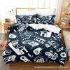 Fashion Technology Printing, 3D Digital Printing, Bedding, Duvet Covers, Pillowcases, Three-piece Sets