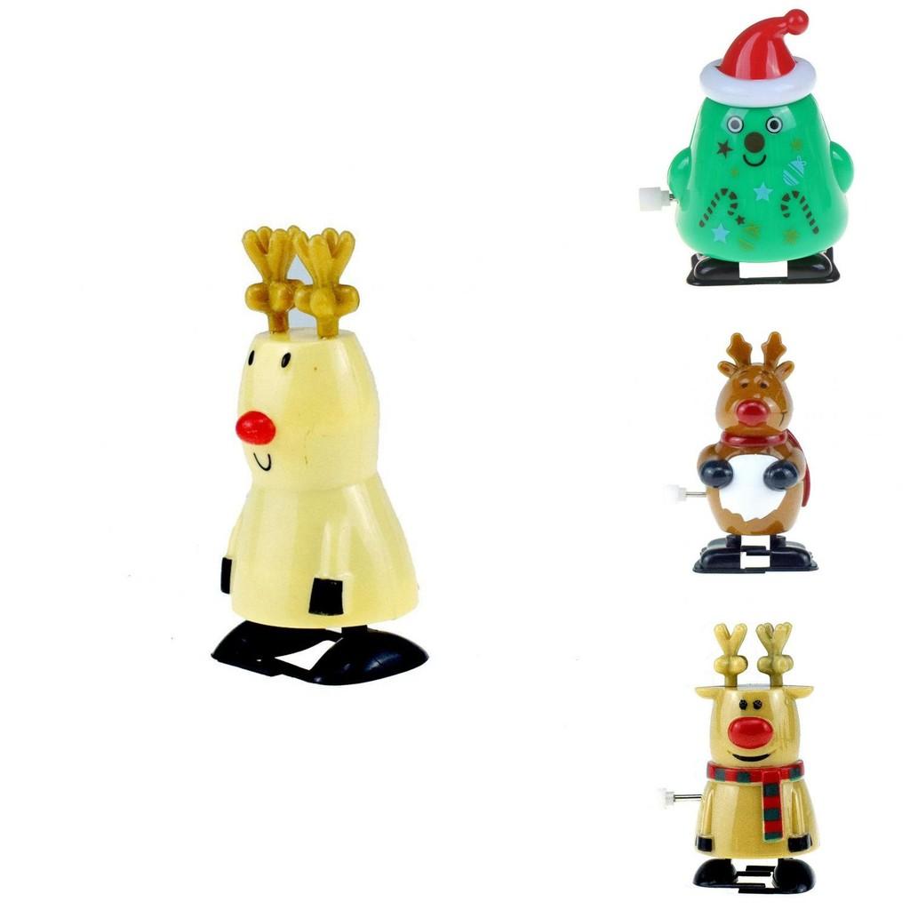 Exquisite Weihnachtsmann Aufziehspielzeuge für Kinder Weihnachtsfeier Tütenfüller Strumpffüller