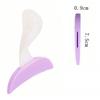 Eddya Women Heart Triangle Shape Pubic Hair Razor Bikini Trimmer Intimate Shaver Tool