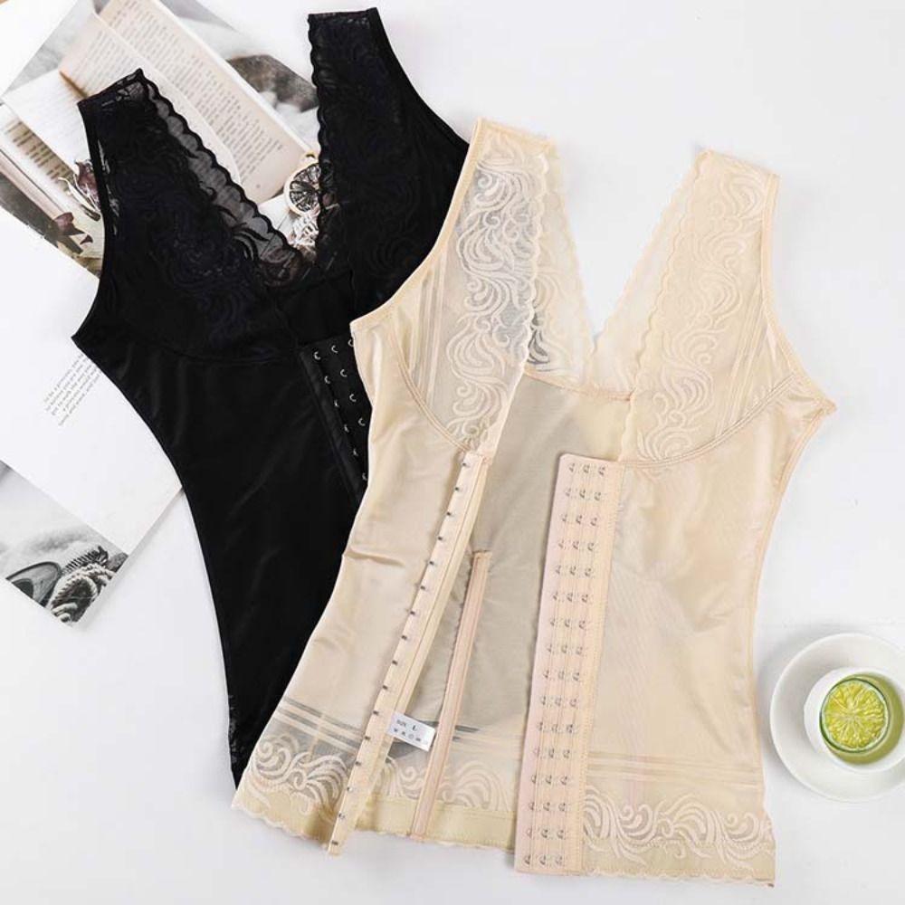 

Push Up Body Shaper Корсет Пряжка для похудения Body Shaper Мода Триммер Топ Женщины L чёрный