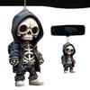 Acrylic Playful Skeleton Car Hanging Decoration Colorful Halloween Accessory Car