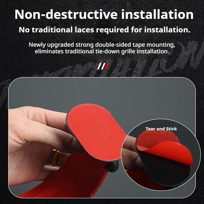WUM1 Car Bumper Decoration Nylon Tow Truck with Personalized Tow Rope for Skoda Octavia Superb Rapid Kodiaya Kamia Scala Citigo