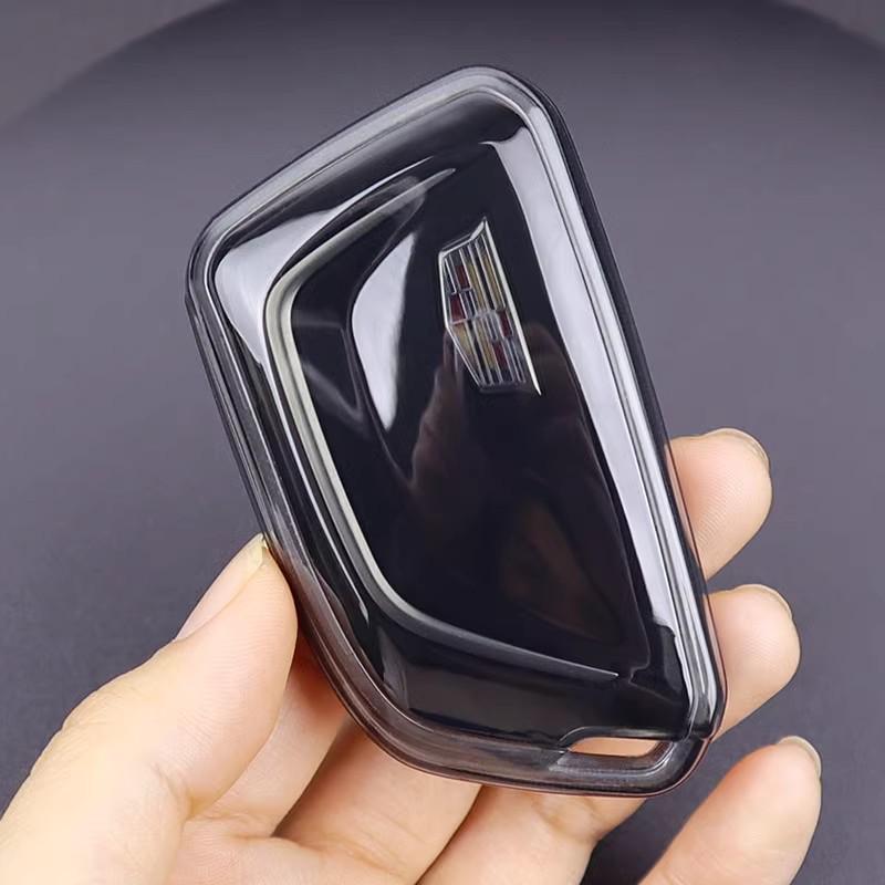 Ultra-thin Transparent Key Cover for Cadillac XT4, XT5, XT6, CT6, ATSL, CTS, XTS