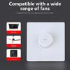 5-Level Speed Controller Switches Modern Wall Controller Panel 86 Type Adjuster