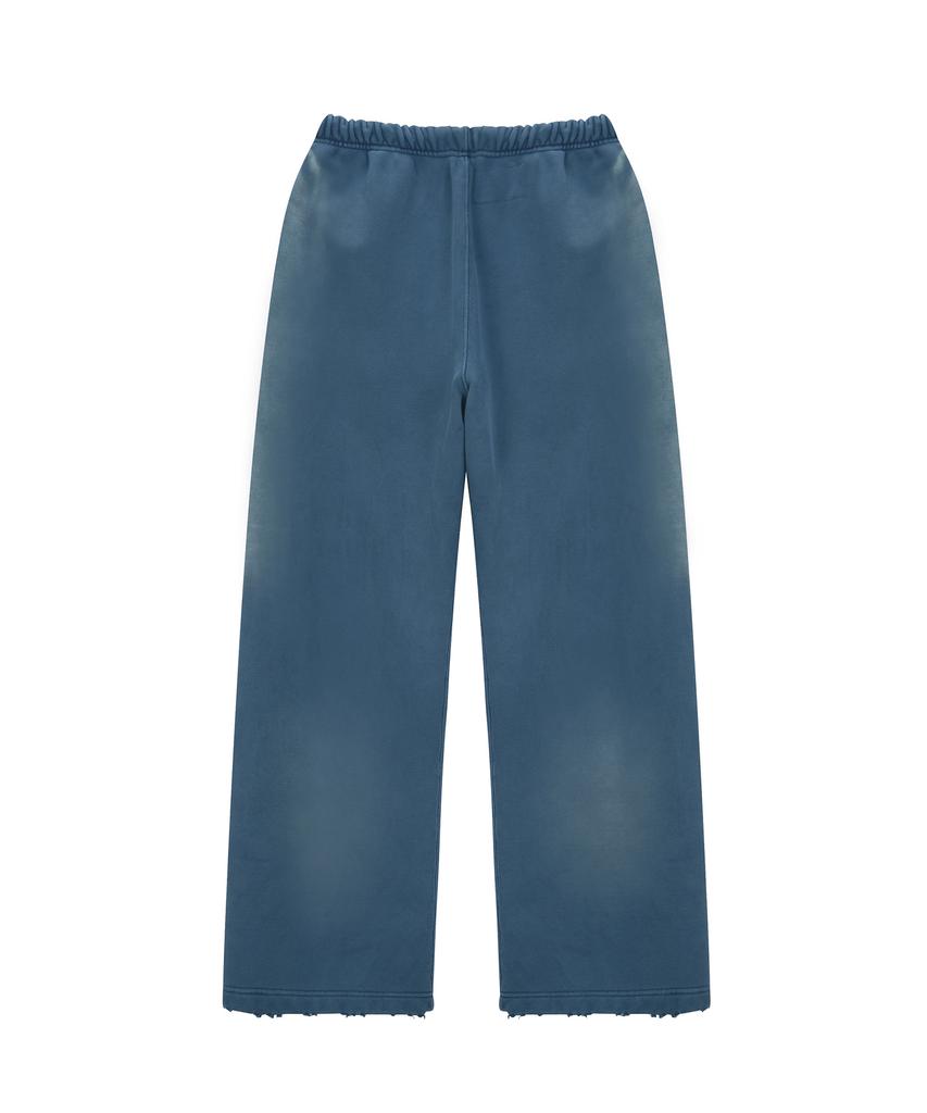 Matile Vtg Washed Straight Sweat Pants / Navy