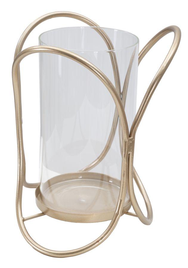 Kerzenständer Glox Dunkel Cm Ø 16X21,5