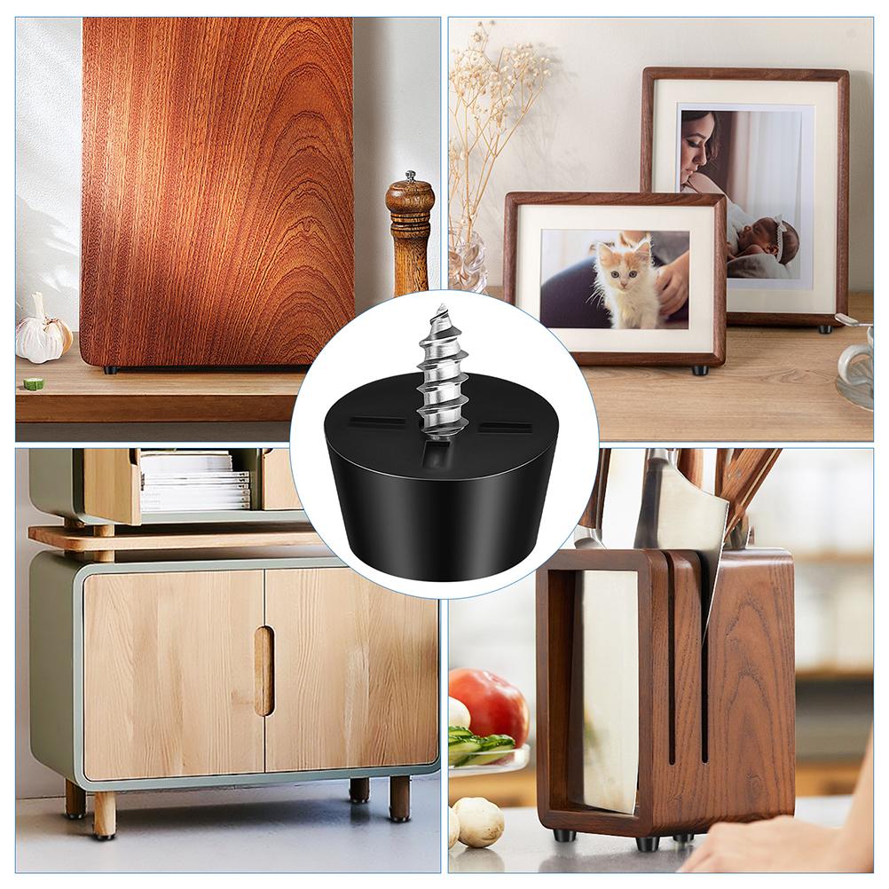 100 Stück Möbel Gummi Füße Stoßdämpfer Pads Rutschfeste Kissen Stuhl Tischbein Schoner Vibrationsdämpfer