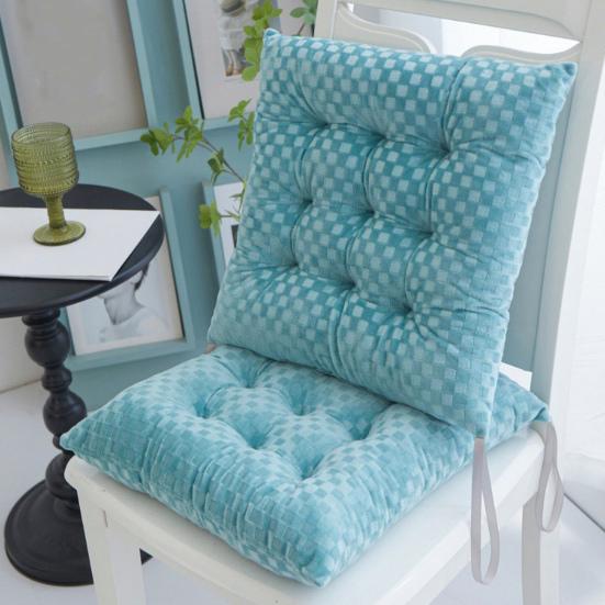 Seat Cushion Soft Comfortable Chair Seat Pad Long-lasting Wear-resistant Square Seat Pad for Home Office