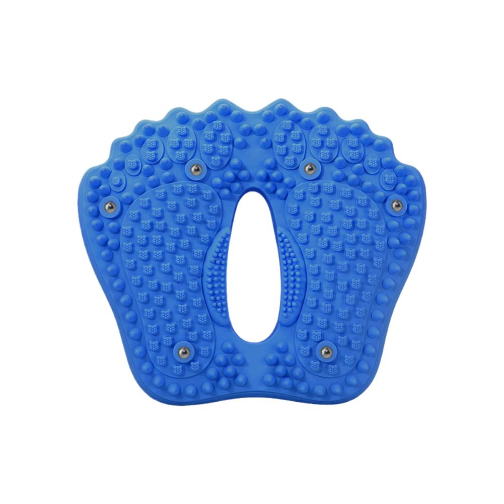 1 Adet Manyetik Masaj Ayak Matı Çok Fonksiyonlu Kaymaz Akupresür Panosu Ev Tipi Şişirilebilir Ayak Step Masaj Plakası