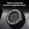 Rotary Design Ignition Switch Protective Cap Push Start Button Decor  Fit for Most Models