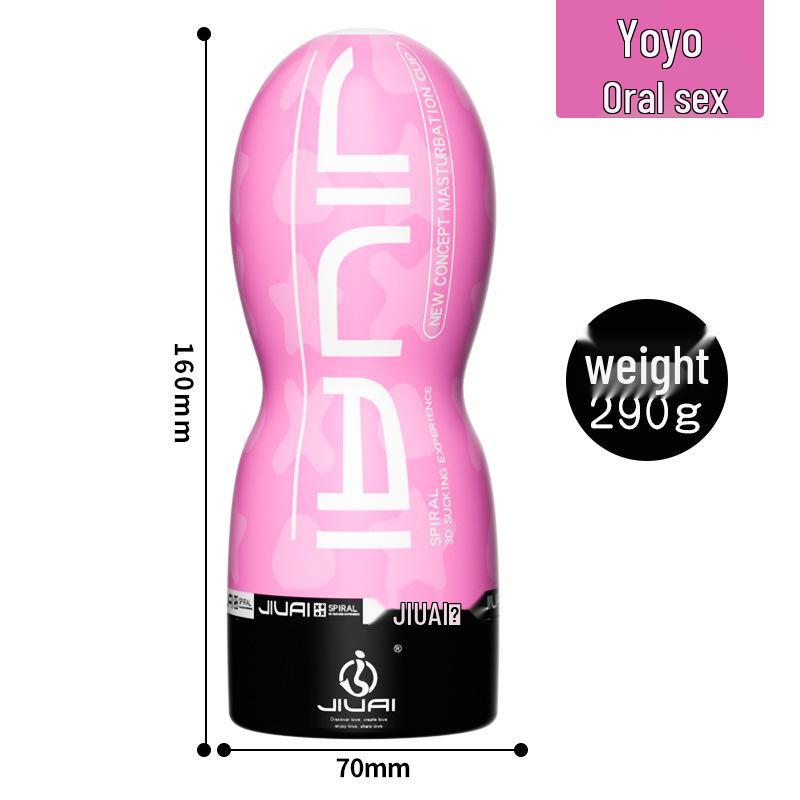 Long Love Manual Cannon Aircraft Cup for Men's Adult Exercise Masturbation.