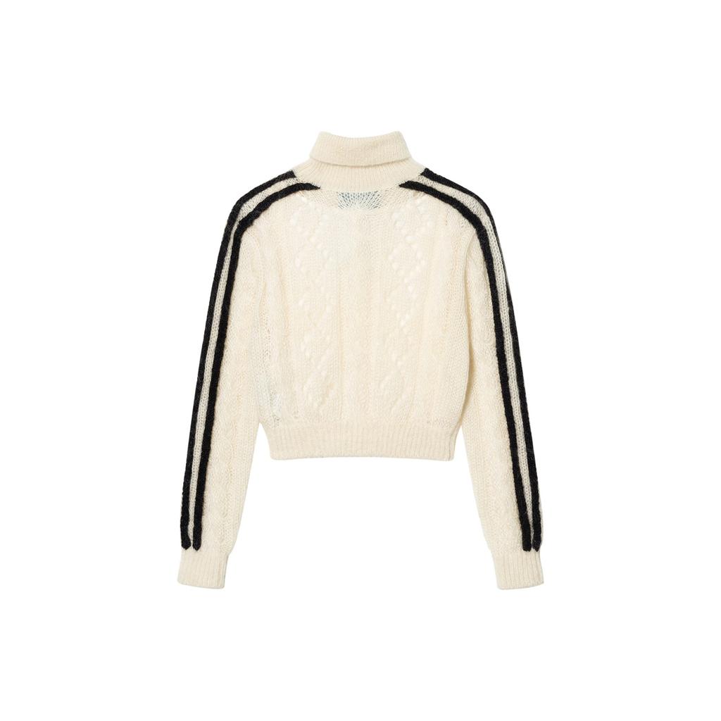 Gucci X Adidas Mohair Knit Sweater Ivory 713023-XKCMO-9791