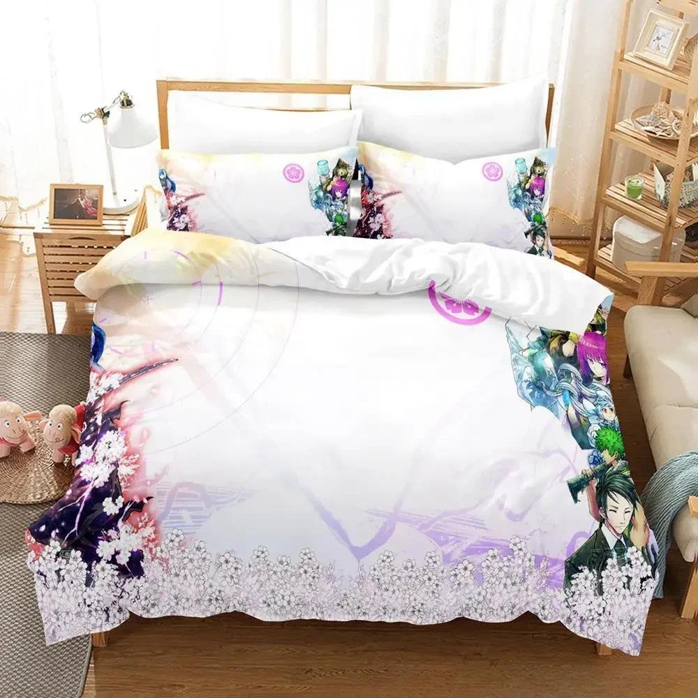 Ny Yozakura Mission Sängklädesset Enkel Twin Full Queen King Size Sängset Vuxen Barn Sovrum Påslakanset Anime Lakan Set