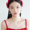 LOVUEE Scarlet Satin Double Bow Headband