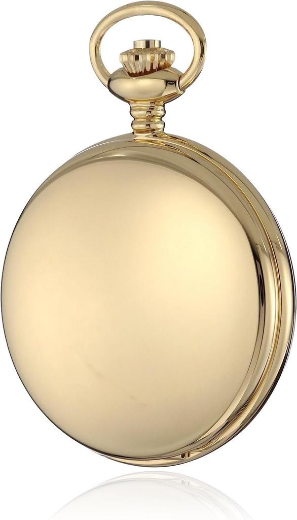 Charles Hubert Men's Pocket Watch, Mechanical Hand-Wound Skeleton, 3904-G
