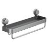 Kitchen suction cup rack Household kitchen tableware Wall hanging storage Finishing seasoning rack No punching storage rack