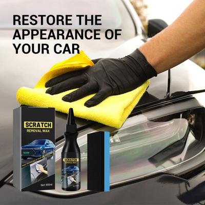 100ML Car Scratch Repair Cream with Sponge Vehicles Deep Scratch Remover Auto Body Paint Scratch Repair Paste Polishing Wax Car Care Tools