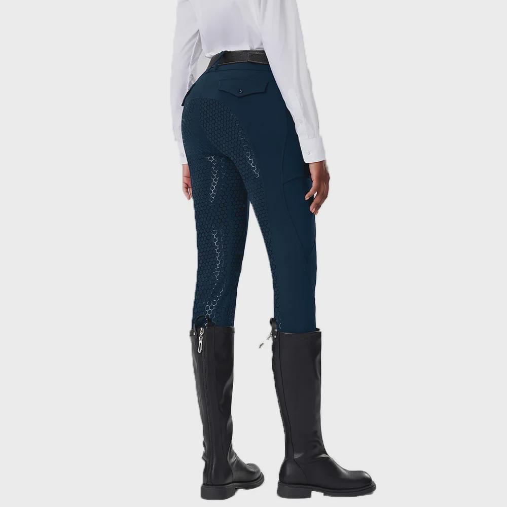 Unisex Vollsilikon Reithose - Hochelastisch, Feuchtigkeitstransportierend, Schnelltrocknend