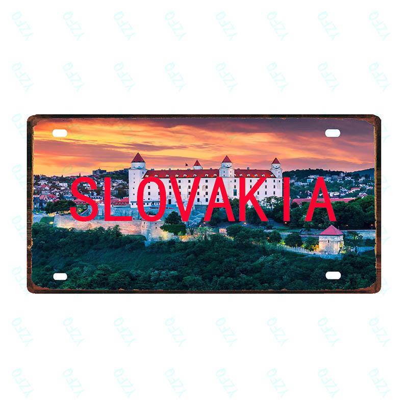 30X15cm City County Sign Plaque Metal Vintage Travel Souvenir Wall Home Cafe Shop Restaurant Decoration  Poster Cuadros DC-0085B
