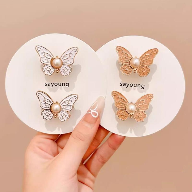 Butterfly Jeans Button Adjustable Clips For Pant Skirts Waist Tightener Buckle Snap Button Adjuster Pants Pin Retractable Button