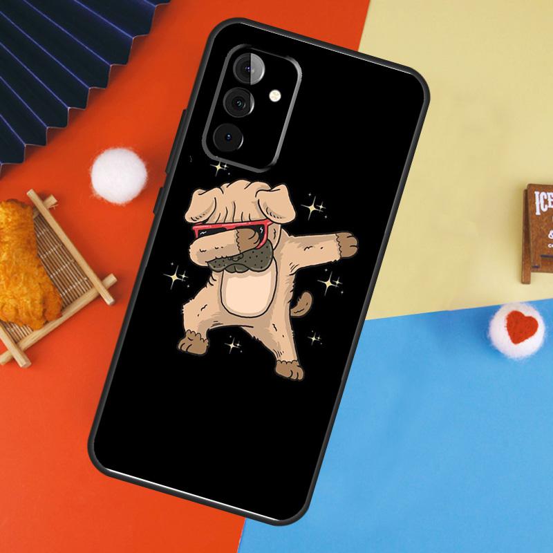 

Cute Pug Dog Case For Samsung Galaxy A17 A35 A55 A06 A16 A26 A36 A56 A53 A32 A52 A33 A13 A14 A34 A54 A15 Samsung A72