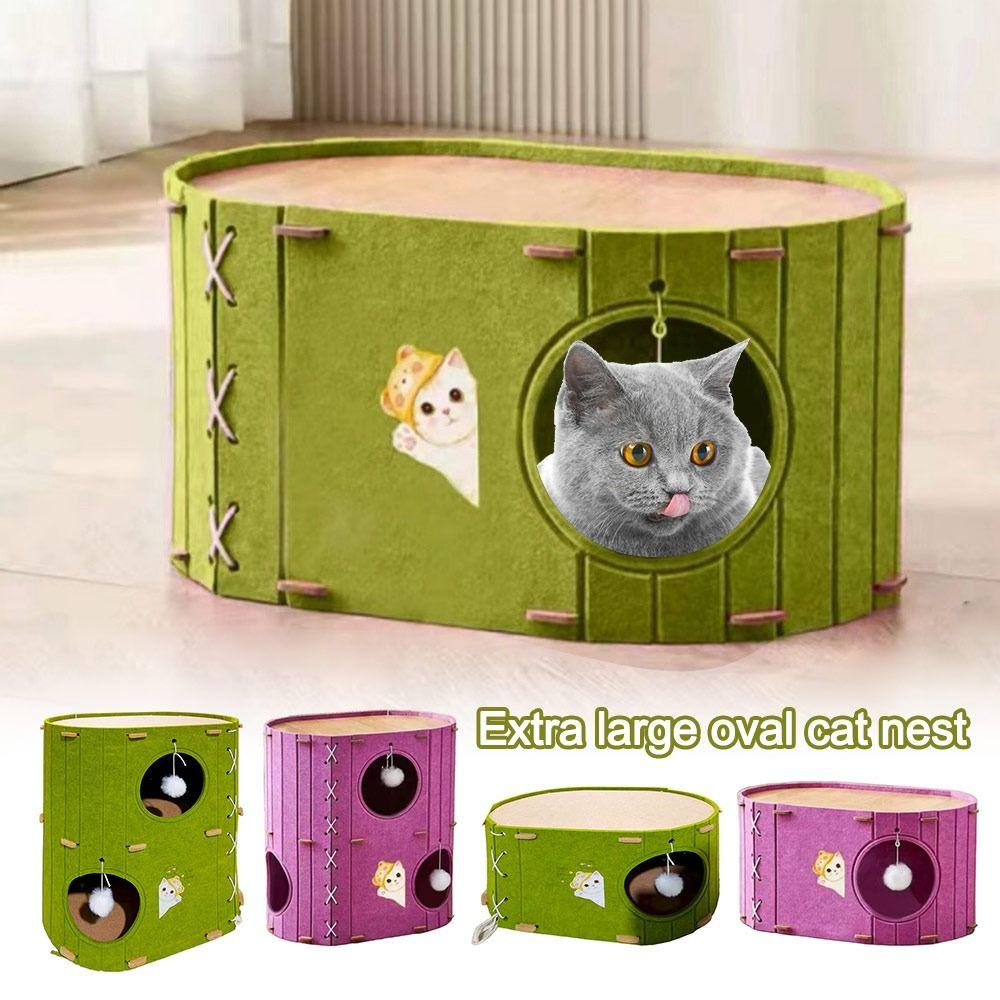 Wear Resistant Cat Nest Multi Layer Cat House New Cat Climbing Frame  Pet Accessories
