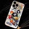 Anime Ones Pieces Luffys Magnetic Phone Case for Samsung Galaxy S25 S24 S23 S22 S21 S20 FE Edge Plus Ultra 5G Soft Clear TPU