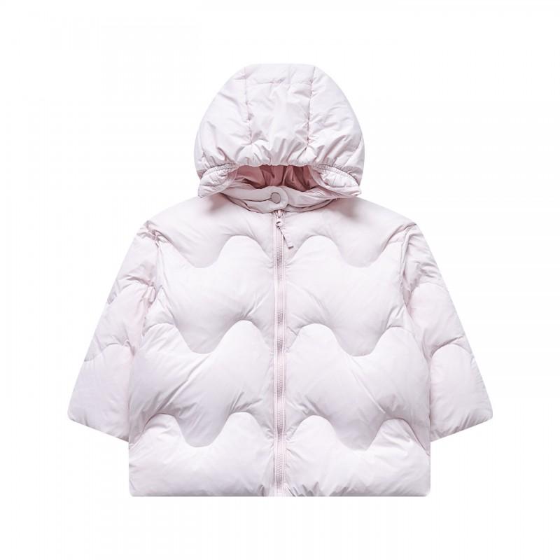Girls Hooded Down Coat Winter Warm 90 White Duck Puffer Jacket Toddler Kids