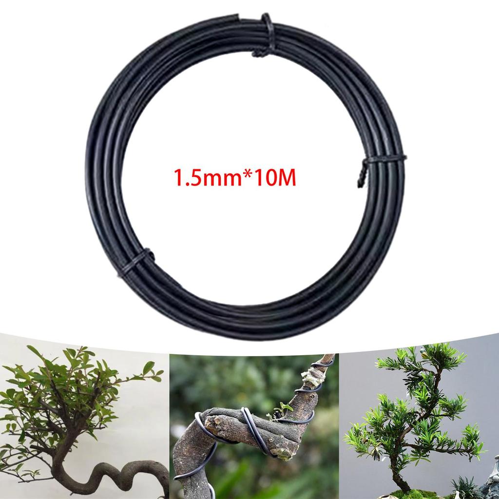 1/1.5/2mm Bonsai Modelling Tool Plant Support Hoops Bonsai Wire Plants Stem Trainer for Balcony Patio Outdoor Yard Accessories