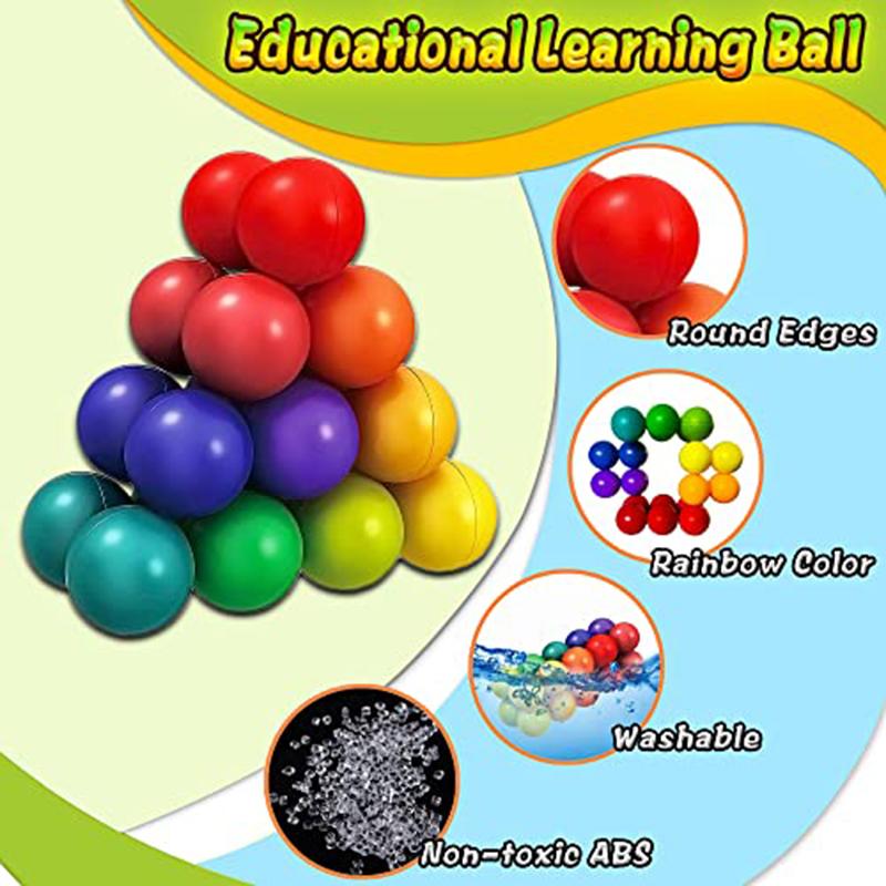 Senzorické Fidget Hračky DIY 3D Rotující Vzdělávací Míčky Úleva od Stresu a Úzkosti ADHD Cool Kancelářská Hračka Zklidnění Cestovní Hračky do Letadla