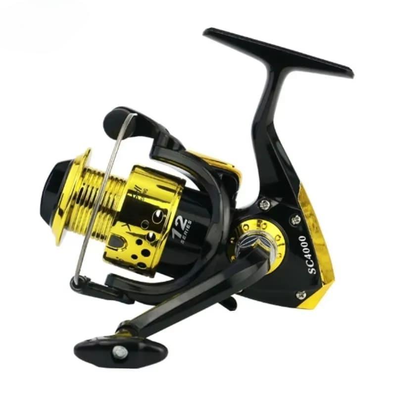New Electroplating Head Fishing Reel Swivel Wheel Bearing 5.5:1 Gear Ratio Fishing Reel Swivel Wheel Fishing Gear Suitable for Various Sea Areas