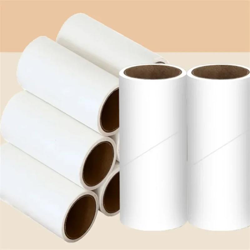 5 Pcs Lint Roller Accessory Sticky Paper Cleaning Tape for Remover Rollers Tearable