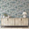 Arthouse Oriental Floral Birds Wallpaper