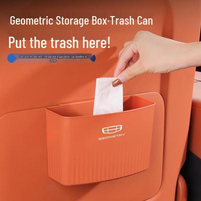 Car Trash Can for Geely Geometry E, Firefly, G6, and A - Door or Seat Back Storage.