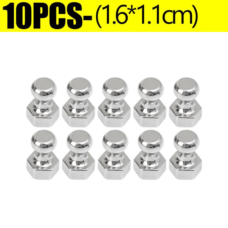 1/20PCS Neodymium Magnet Thumbtack Suction Cup for Whiteboard Fridge Kitchen Home Strong Magnetic Pushpins Sucker Magnets Decor