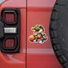Car Sticker Animal Playing Basketball Waterproof Vinyl Decals Auto Body Window Bumper Decor Motorcycle Helmet Stickers TM217