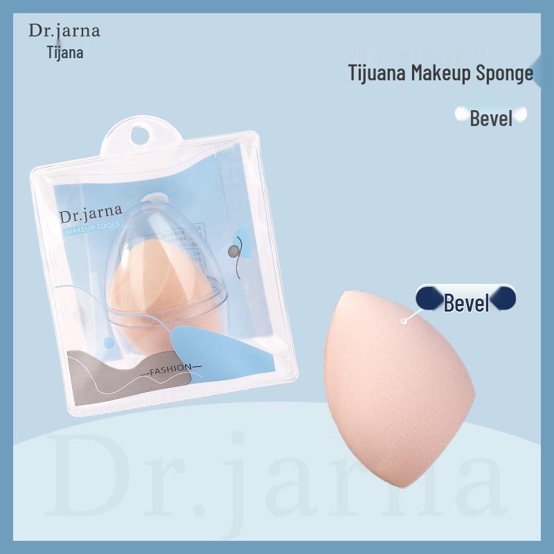 

Супермягкий спонж для макияжа Tijana со скошенным краем и контейнером для хранения