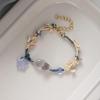 Osmanthus Cat Little Star Cat Weaving Bracelet Versatile Bracelet Best Friend'S Hand Rope Stackable Couple Jewelry