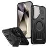 Case for Samsung Galaxy S24 FE, Military MagSafe with Camera Protection, Black