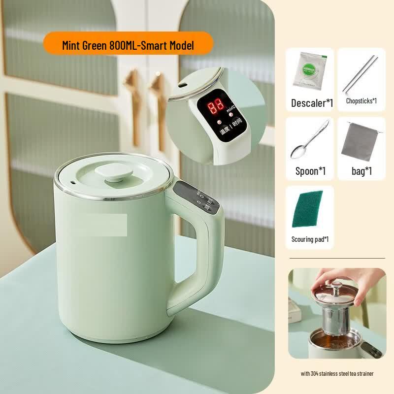 OLOEY Mini Portable Electric Kettle & Thermos