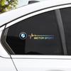 DJSA5 Creative Stickers Car Window Stickers Emblem Decor Decals For BMW F30 F10 E90 F20 E46 E60 E70 E39 E36 E87 X7 E92 E28 X3 X4 X5 X6