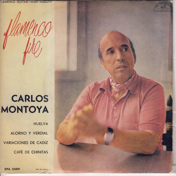 

7inch Record CARLOS MONTOYA Flamenco Fire EPAP5509 Artone Netherland Latin Used