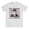 Fito Fitipaldis A Puerta Cerrada Album T-Shirts Herren Lässig Baumwolle T-Shirt Rundhals Kurzarm T-Shirts Bedruckte Kleidung