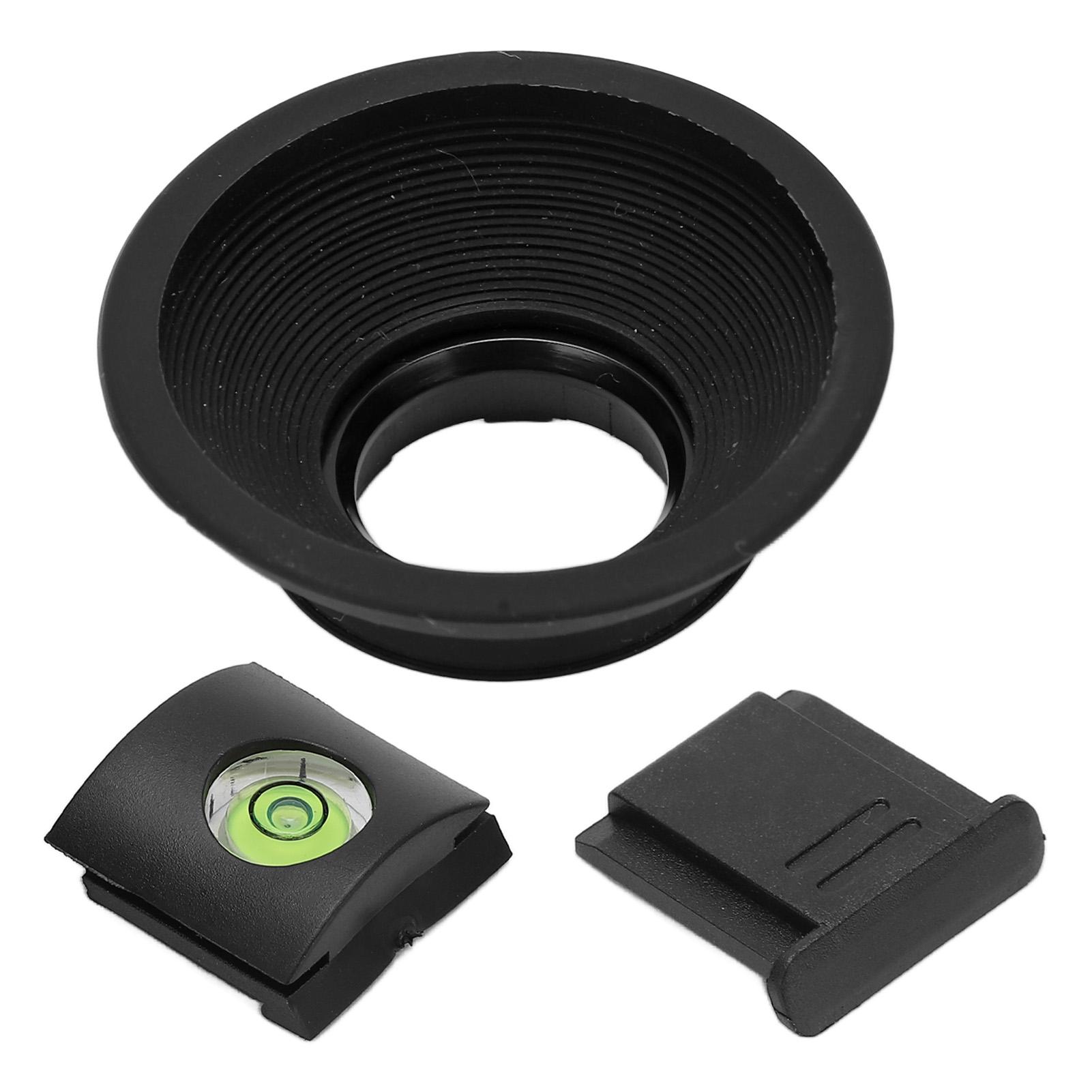 

Camera Eyecup Eyepiece Viewfinder Protector Replacement for Nikon D700 with Camera Hot Shoe Level and Cover