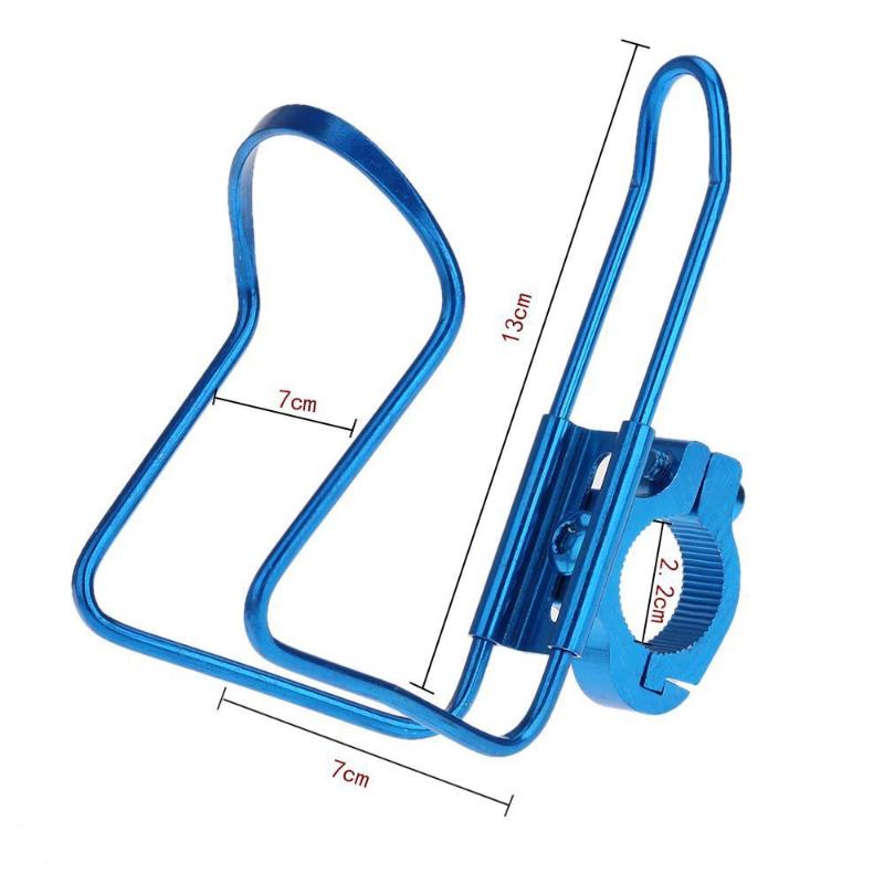 Fahrradflaschenhalter Aluminiumlegierung Mountainbike Wasserbecherhalter Radfahren Trinkflaschen Kesselhalter Outdoor Sportzubehör