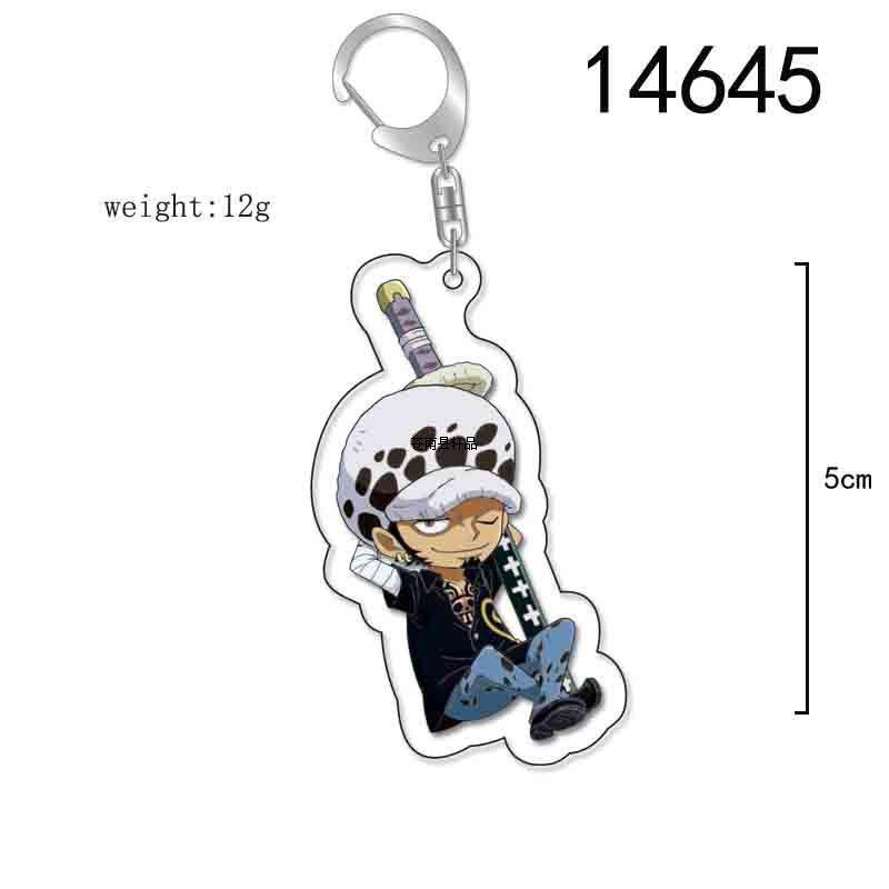 Anime/Cartoon One Piece Keychain/Acrylic Keychain - Luffy, Zoro Acrylic Keychain/Cartoon Keychain Gift