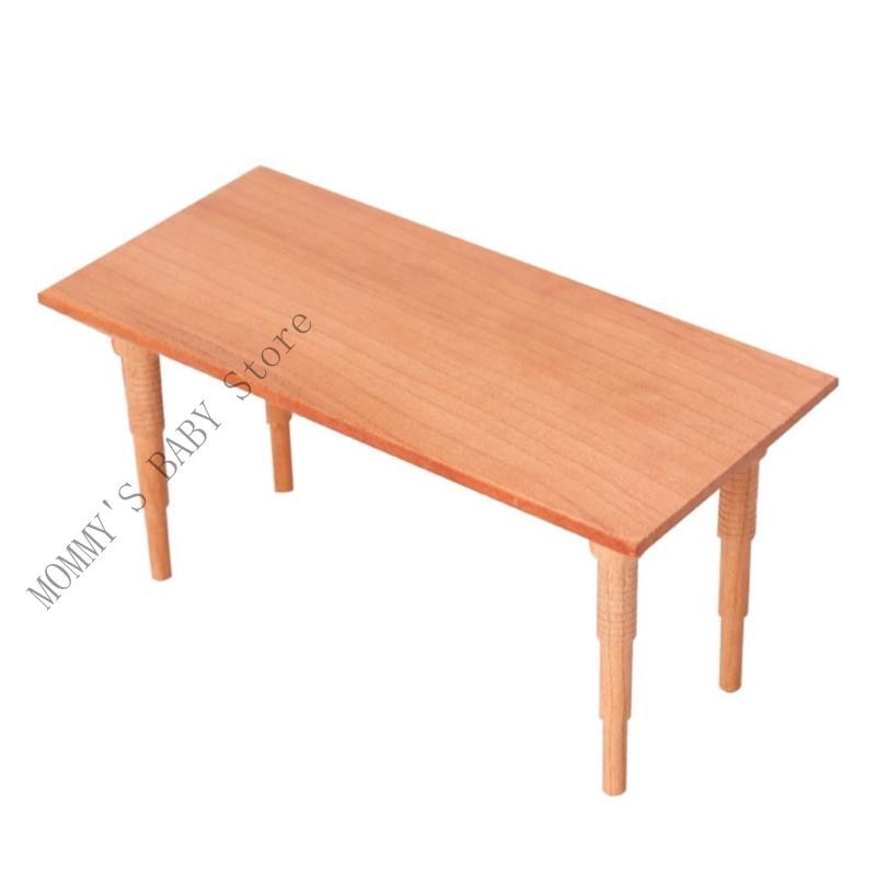H3CD 1/12 Miniature Furniture Dining Table Display Model Figure For Model House