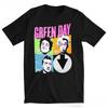 2026 Retro Green Day Unisex Short Sleeve T Shirt Rock Band Vintage Poster Graphic Tee Summer Punk Streetwear O Neck Oversized Casual Cotton Tops